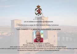 Conferencia ‘Luis Chamizo y la Memoria Inteligente Cajaliana’. Antonio Viudas Camarasa