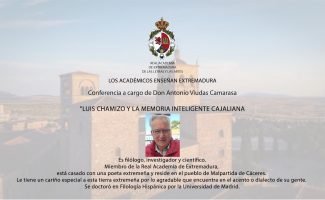 Conferencia ‘Luis Chamizo y la Memoria Inteligente Cajaliana’. Antonio Viudas Camarasa