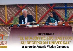 Conferencia ‘El Miajón de los Castúos’. Su Recepción Universal’. Antonio Viudas Camarasa